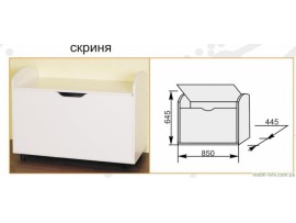 Детская Твинс (Сокме) Сундук